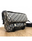 CHRISTIAN DIOR Oblique Canvas Explorer Messenger Bag – SHW