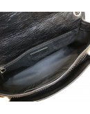 YVES SAINT LAURENT Niki Medium Studded Chain Bag in Black Crinkled Vintage Calf Leather – RHW