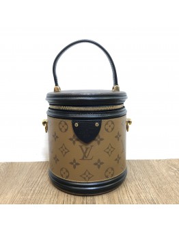 LOUIS VUITTON Monogram & Reverse Monogram Cannes Handbag with Shoulder Strap – GHW (Microchip)   