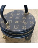 LOUIS VUITTON Monogram & Reverse Monogram Cannes Handbag with Shoulder Strap – GHW (Microchip)   