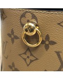 LOUIS VUITTON Monogram & Reverse Monogram Cannes Handbag with Shoulder Strap – GHW (Microchip)   