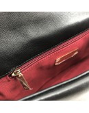 CHANEL 19 Handbag (Small) in Black Shiny Goatskin – Tri Tone Hardware (30 Series – Year 2020)