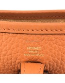 HERMES Mini Evelyne 16 in Orange Taurillon Clemence with Shoulder Strap – GHW (Stamp B - Year 2023)