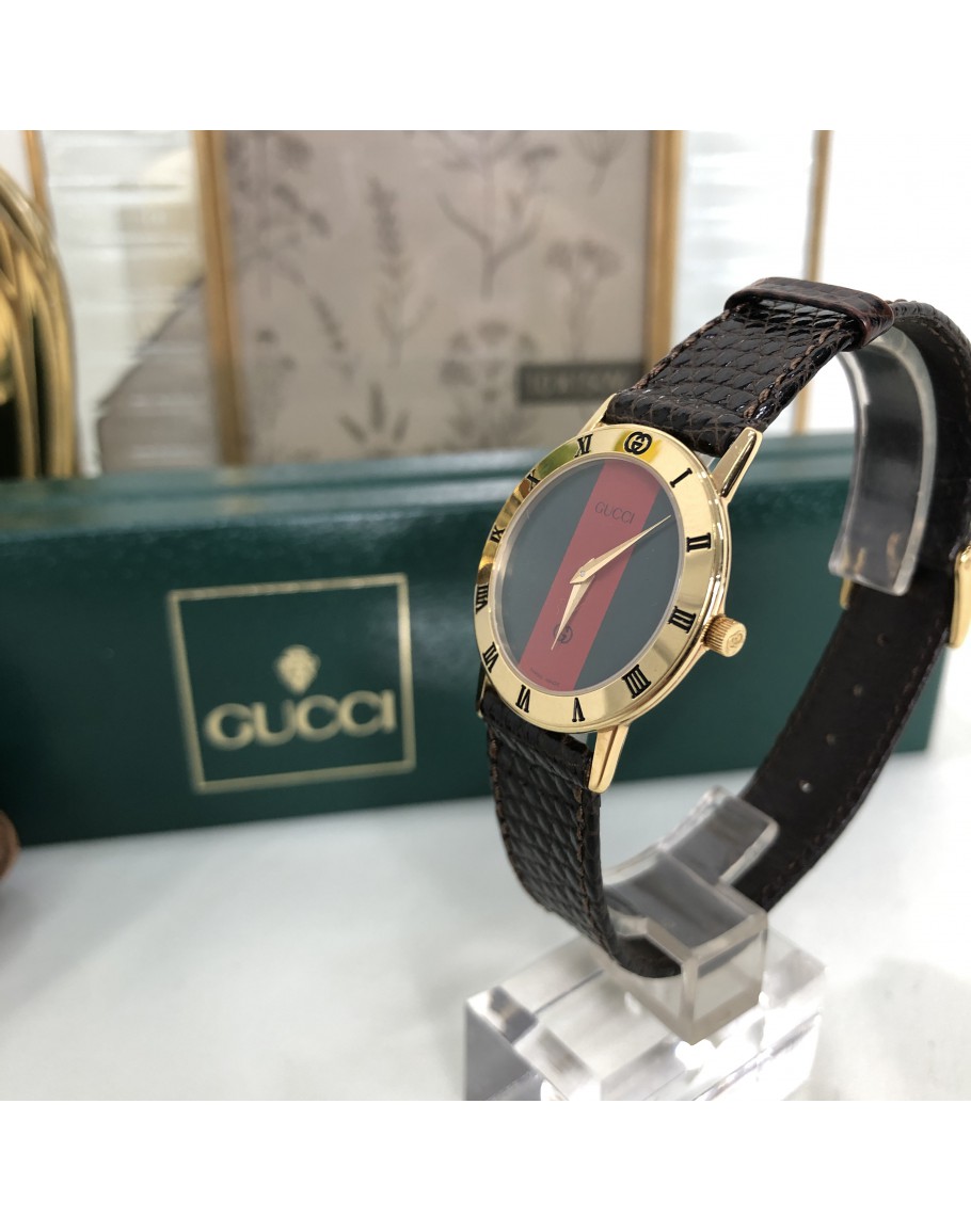 GUCCI 3000J Vintage Ladies Wrist Watch 